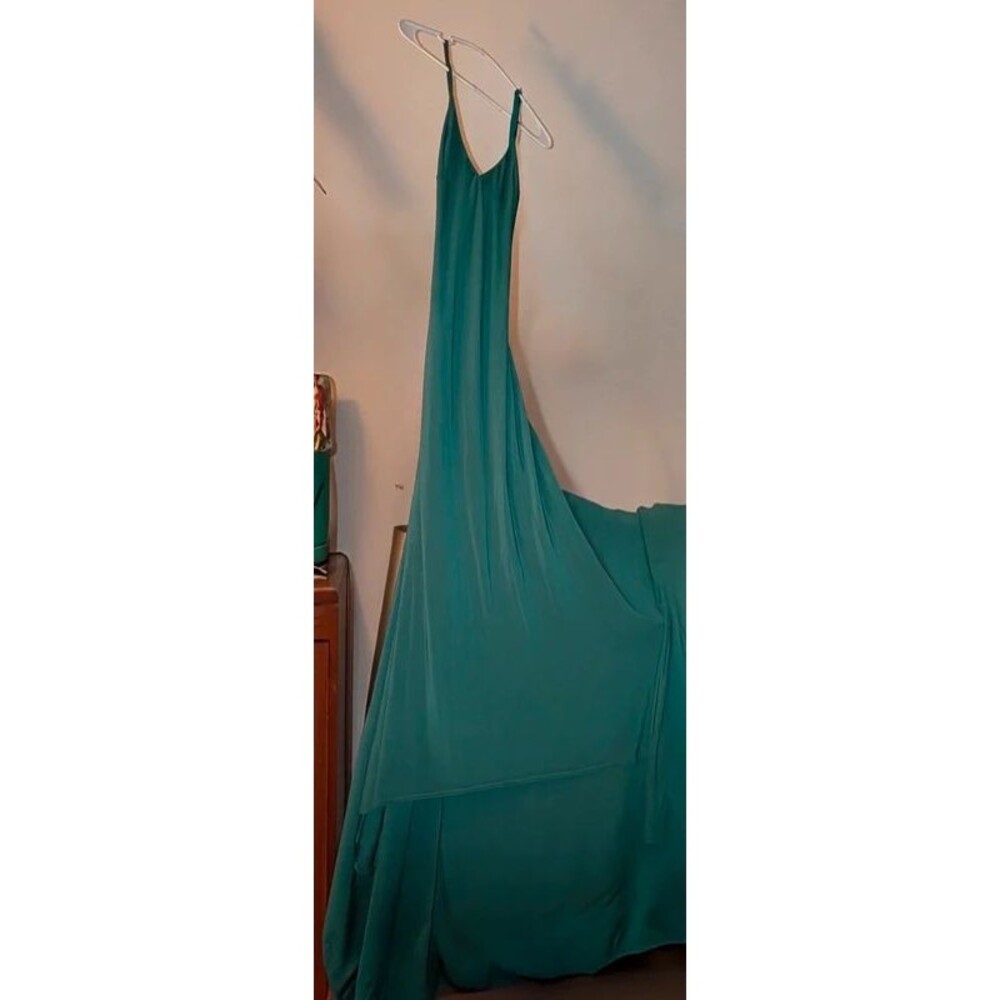 Cocktail Spaghetti-Strap Maxi Dress